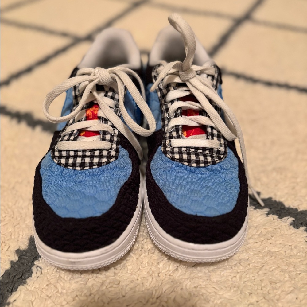 Air Force 1- Plaid Sneakers